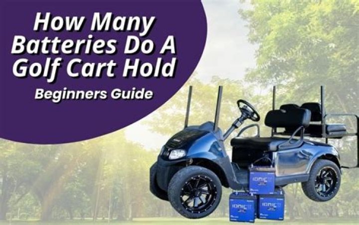 What size battery does a golf cart use