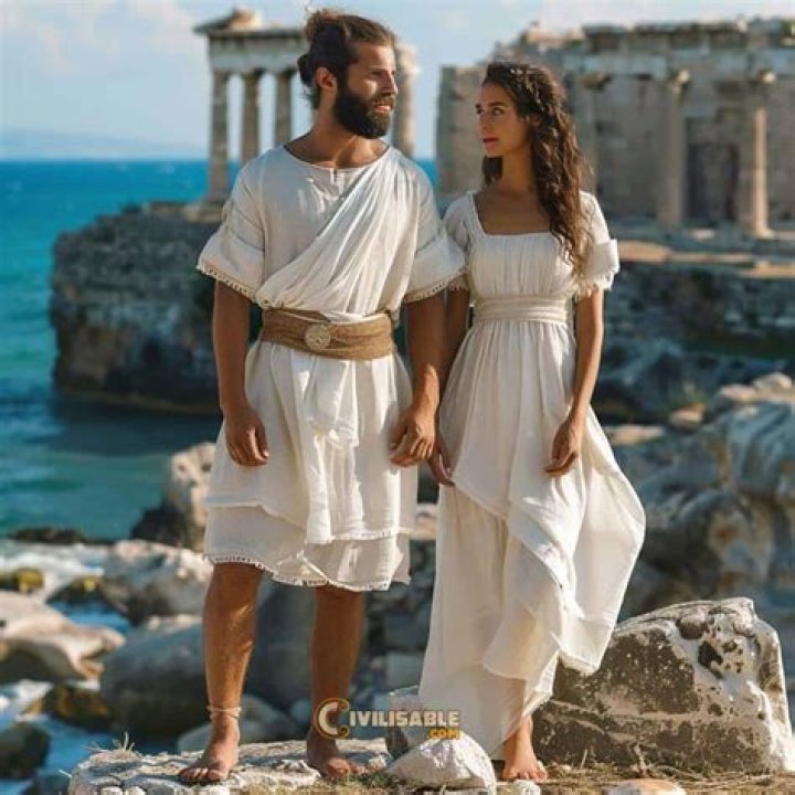 What type of clothes did the ancient Greeks wear