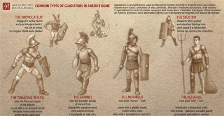 What type of clothing did Gladiators wear