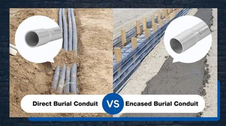 What type of conduit can be buried