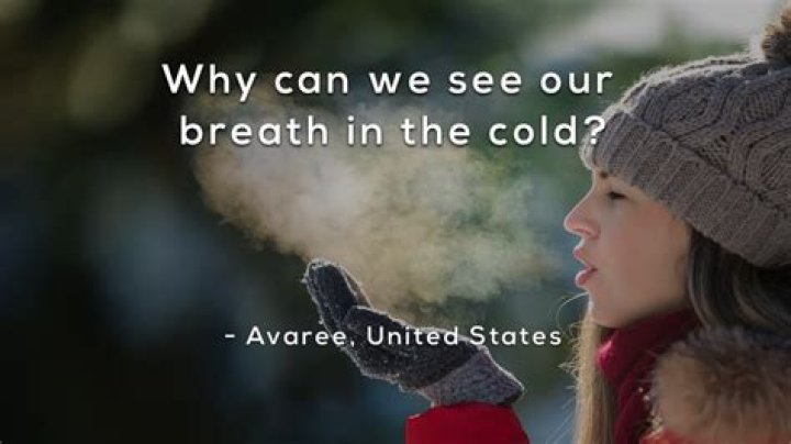 When can you see your breath outside