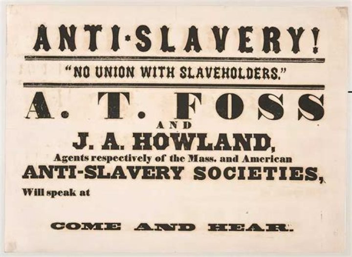 When was the anti slavery movement