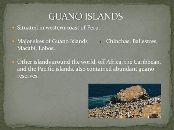 Where are the Guano Islands located