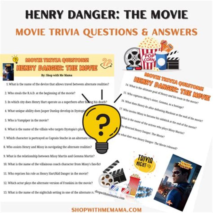 Who directed Henry danger