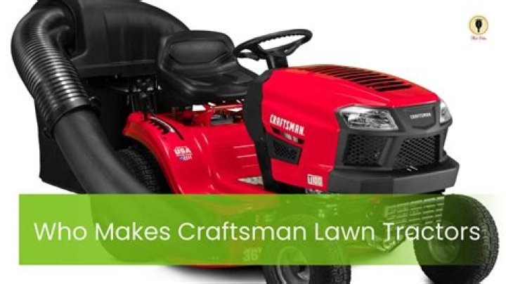 Who makes Craftsman 2018