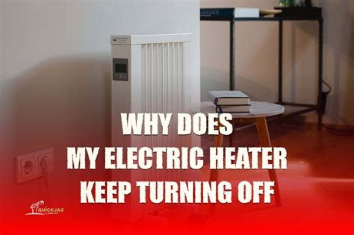 Why does my small heater keep turning off