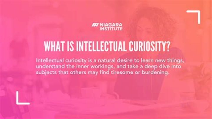 Why is intellectual curiosity important
