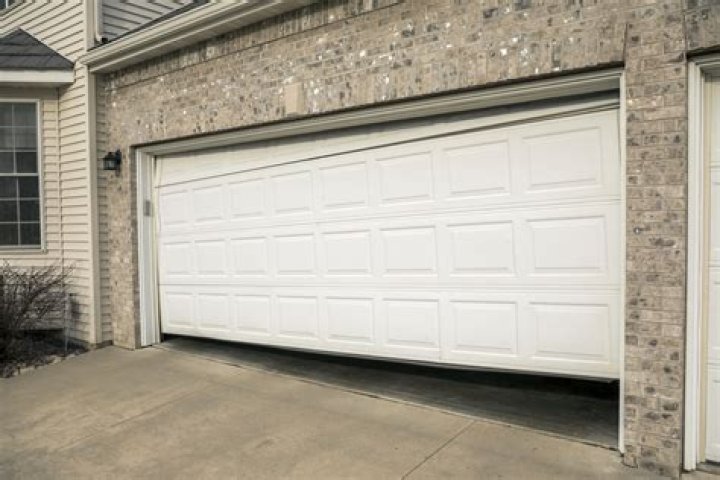 Why is my garage door crooked