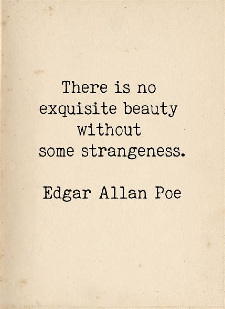 Why is the go between so upset in the strangeness of beauty